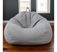 Funda De Bean Bag Solo para Adultos Silla Beanbag Grande Moderno Terciopelo para Oficina Y Sala De Estar Silla Beanbag Gaming,F,110 * 120cm