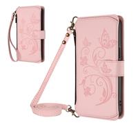 Funda de Billetera para Samsung Galaxy S7 Edge Flip Cases PU Funda de Cuero del teléfono Celular cáscara Cremallera Cubiertas Monedero Dinero en Efectivo para Samsung Galaxy S7 Edge,Rosa