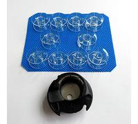 Funda de bobina+10 bobinas para Singer 3709 3815 3820 3860 6550 7350 7360 7380 Quilter