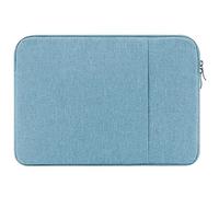 Funda de Bolso para portátil Oxford con Forro de Felpa，31×22×1.5cm，Compatible with iPad Pro 11/Surface Pro 10/Galaxy Tab S9 FE 11-12 Inch Tablets & 2-in-1 Laptops，Azul