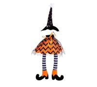 Funda de Botella de Vino de Halloween - Sombrero de Bruja de Pierna Larga, de Mesa de Festival Fantasma, decoración de Mesa de Tela no Tejida | Diseño de Sombrero de Bruja para anfitrión