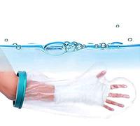 Funda de brazo impermeable para ducha, natación, baño, protector de escayola reutilizable, bolsa de fundido, funda de fundición - Protección hermética para manos rotas, dedos, muñecas, brazos