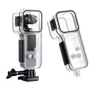 Funda de buceo impermeable a 50 m para DJI Osmo Pocket 4, carcasa de tiro subacuático, funda de buceo invisible, funda protectora antivaho con adaptador de montaje, accesorios de cámara