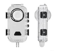 Funda de buceo invisible para insta360 X6, impermeable, 60 m, carcasa impermeable de 60 m, vidrio ABS para cámara subacuática Insta360 X6, 60 m de profundidad, diseño antivaho para insta360 X6, funda