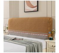 Funda De Cabecera Acolchada Gruesa For Cama Tamaño Queen, Queen Size, King Size, Fundas De Cabecera Elásticas Con Bolsillos, Funda Protectora Lavable A Prueba De Polvo(Camel,220x65cm/87x26in)