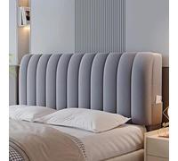 Funda De Cabecera De Cama De Felpa De Terciopelo Cubierta De Respaldo De Cabecera De Cama Tapizada De Felpa Corta Súper Suave Protectores A Prueba De Polvo Para Decoración De Dormitorio ( Color : Dark