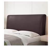 Funda de cabecera for cama doble Funda de cabecera de piel sintética | Funda protectora for cabecera de cama universal elástica de un cuadrado y medio(Deep coffee,1.5-1.7m)