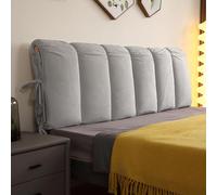 Funda De Cabecero De Terciopelo Grueso Y Elegante - Protector Lavable A Prueba De Polvo para Camas Individuales, Matrimoniales Y King Size - Funda Elegante para Gray Cal King:180cm/70in