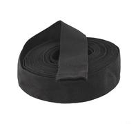 Funda de cable de nailon de 7,5 m para soplete de soldadura, manguera hidráulica y arnés de cables, cubierta protectora ignífuga de 4 cm de diámetro, flexible resistente al desgaste B