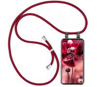 Funda de cadena de móvil para Samsung Galaxy A21s con cinta parachoques cordó...