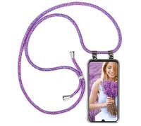 Funda de cadena de móvil para Samsung Galaxy A50 con cinta Bumper cordón...