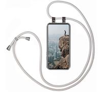 Funda de cadena para móvil Huawei P30 con cinta Funda de cadena Bumper...
