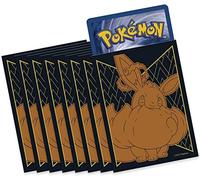 Fundas de Caja Entrenador de Elite Pokemon [65 Fundas], Presume tus Cartas con las Fundas Promocionales de las cajas ETB Pokemon, Fundas para Cartas Pokemon (Gigantamax Eevee)