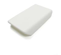 Funda de caja para reposabrazos para Tesla para modelo Y 2025 y para modelo 3 2024 con material suave para TPE, ofreciendo protección e integración perfecta con el diseño interior del coche (blanco)