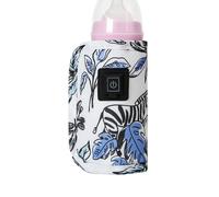 Funda de calor para biberones - Funda para mantener el calor de la leche, sobre calefactora aislada por USB, chaqueta térmica inteligente con control seguro de temperatura | Ayuda práctica para madres