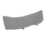 Funda de cama colgante, 210D 420D Oxford, impermeable, funda para silla de columpio de jardín, 285 x 17 x 80 cm, gris para protección de muebles de patio al aire libre (210D: 285 x 17 x 80 cm)