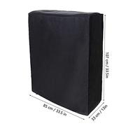 Funda de cama plegable WNSC, transpirable, resistente a la intemperie, portátil para silla plegable para patio, cama plegable para silla de playa, negro, 85*33*107cm, 12