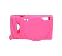Funda de cámara de silicona confiable para Canon IXY650 ELPH360 IXUS285 optimizada para instalación y extracción repetidas sin estirarse (rosa)