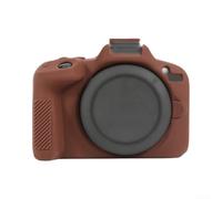 Funda de cámara, funda protectora de silicona suave para Canon para EOS R50, elegante protección de cuerpo completo, a prueba de golpes, antiarañazos con protección de lente (morado)
