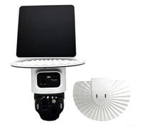 Funda de cámara para Eufy Security para Eufycam S4, resistente a la intemperie, funda de sílice protectora para sol y lluvia, accesorio de seguridad al aire libre