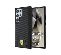 Funda de carbono Ferrari, negra - Galaxy S24 Ultra