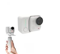 Funda de carga compatible con Insta360 GO Ultra, funda magnética, carga mientras disparas, transferencia de datos de alta velocidad, compatible con soporte de accesorios (blanco 2500 mAh)