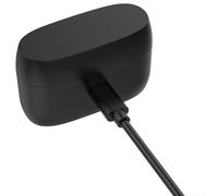 Funda de carga de alta capacidad de 590 mAh para Jabra Elite5 para Elite4 Active Elite3 soporta múltiples cargas completas por ciclo (negro M022)