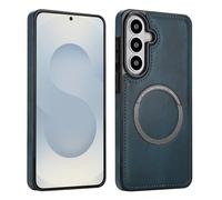 Funda de carga inalámbrica magnética delgada para Samsung Galaxy S26, funda híbrida delgada con anillo magnético para cargador inalámbrico, soporte magnético para coche y cartera, funda protectora a