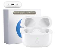 Funda de Carga inalámbrica para Compatible con Air pod Pro 1 & Pro 2 generación, Funda de Carga de Repuesto con Bluetooth Pairing Sync Button Type-C Wireless Charging Case(to USB-C) (Y029)