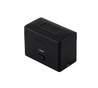 Funda de carga para Dji Action 5 Pro, caja de batería de 4000 mAh con tecnología inteligente Round-Robin, carcasa compacta de ABS para viajes de aventura al aire libre