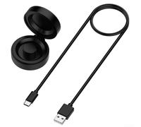 Funda de carga portátil para Oura Ring Gen3 - Almacenamiento y cargador ABS - Diseño negro elegante - Protección de bloqueo seguro - Ideal para viajes - 4,75 x 4,75 x 2,36 cm (6)