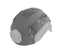 Funda de Casco táctica Fast SF Super High Cut - Talla M Universal | Funda de Combate de Malla Transpirable | Accesorio táctico para Cascos (Grey)