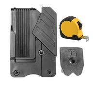 Funda de cinta métrica para cinturón, soporte de herramientas de acceso rápido, soporte de cinta métrica suave, seguro y de fácil acceso para manitas, principiantes, electricistas, profesionales