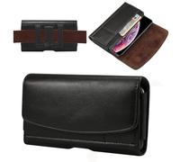 Funda de cinturón para hombre para iPhone 17, 16, 15, 14, 13, 12, 11 Pro Max, 6,9 pulgadas, cierre magnético, funda para teléfono móvil con tarjetero, para Samsung Galaxy S25, S24, S23, S22, S21 Ultra