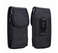 Funda de cinturón para Logicom Le Fit Hola Smooth Echo Lolly Moon Surf teléfono móvil funda de transporte de nylon vertical con clip de metal