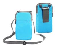 Funda de Cinturón para Movil, Bolso Bandolera de Movil Hombres, Bolsa Cintura de Teléfono Celular Bolsos de Hombro con Clip de Cinturón Monedero Riñoneras Hombre Pequeñas Billetera Ranura Tarjetas