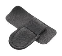Funda de Clavija de Guitarra Pu Negra para Pastilla, Accesorio | Actuaciones, Funda de Anillo Ajuste Estable, Mantenimiento Estético y Uso Diario