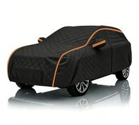 Funda De Coche Antigranizo para Volkswagen Fox 3-Door Hatchback 2003-2020,Lona Coche Transpirable Antinieve,Funda Impermeable,antihojas,Resistente al Viento,al Polvo y a los arañazos para Exteriore