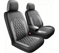 Funda de Coche Asientos para Toyota Yaris Cross Hybrid 2021-2026, Automotive Protectors Juegos Cubreasientos Delanteros All Weather Front Cushion Cover,A Grey