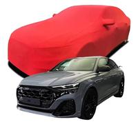 Funda de Coche Elastica Personalizada para Audi RSQ8 Ultra Luxury Sport SUV, Transpirable Stretch Suave Polvo Proteccion Cubierta Coche,Red