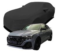 Funda de Coche Elastica Personalizada para Audi RSQ8 Ultra Luxury Sport SUV, Transpirable Stretch Suave Polvo Proteccion Cubierta Coche,Black