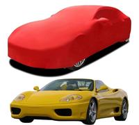 Funda de Coche Elastica Personalizada para Ferrari 360 Spider, Transpirable Stretch Suave Polvo Proteccion Cubierta Coche,Red
