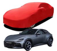 Funda de Coche Elastica Personalizada para Ferrari Purosangue 2023 2024 2025 2026, Transpirable Stretch Suave Polvo Proteccion Cubierta Coche,Red