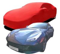 Funda de Coche Elastica Personalizada para Ferrari V12 GTC4 Lusso, Transpirable Stretch Suave Polvo Proteccion Cubierta Coche,Red