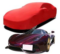 Funda de Coche Elastica Personalizada para Koenigsegg Regera, Transpirable Stretch Suave Polvo Proteccion Cubierta Coche,Red