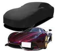 Funda de Coche Elastica Personalizada para Koenigsegg Regera, Transpirable Stretch Suave Polvo Proteccion Cubierta Coche,Black