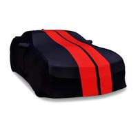 Funda de Coche Exterior Funda para Coche, a Prueba de Polvo, para SUV, Interior para Dodge Challenger, Compatible con Ferrari y Jaguar.(Red Black)