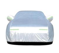Funda de Coche Exterior Parasol Universal para Coche, protección contra el Polvo y el Sol, con Banda Reflectante, para Hatchback, sedán y SUV.(SUV-YXL-5.1X2X1.8M,Silver)