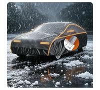 Funda de Coche Gruesa Antigranizo para Jaguar XJ8 1998-2009, Funda Multicapa Transpirable Impermeable, Refuerzo de EVA Cotton para Techo y Cristales, Uso Todo el Año Sin Cremallera v186
