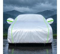 Funda de Coche Impermeable para Rolls-Royce Silver Spirit | Cubre Coches Exterior Verde plateado Impermeable Anti-UV Garaje Completo Uso Interior Indoor Stretch Tiras Reflectantes